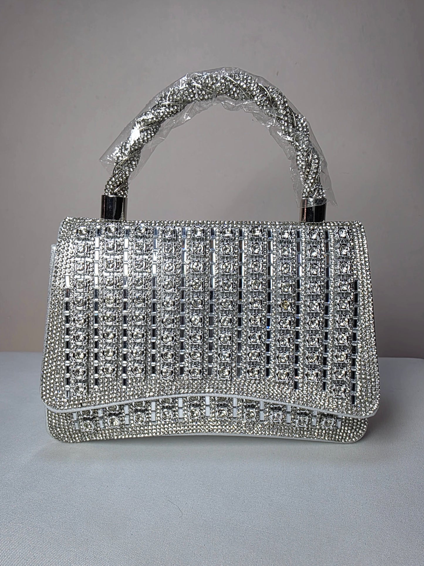 Dazzling Diamond Delight Clutch Bag