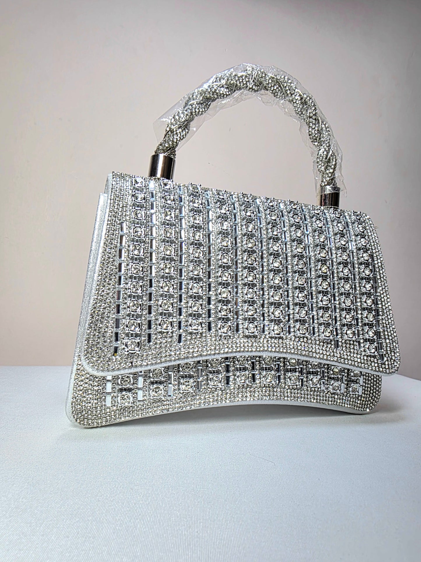Dazzling Diamond Delight Clutch Bag